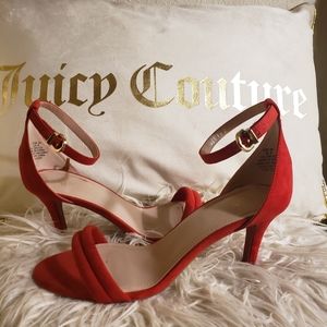 "H&M" Size 9, Red 2inch Heels